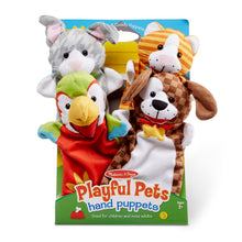 Melissa & Doug Hand Puppets - Playful Pets