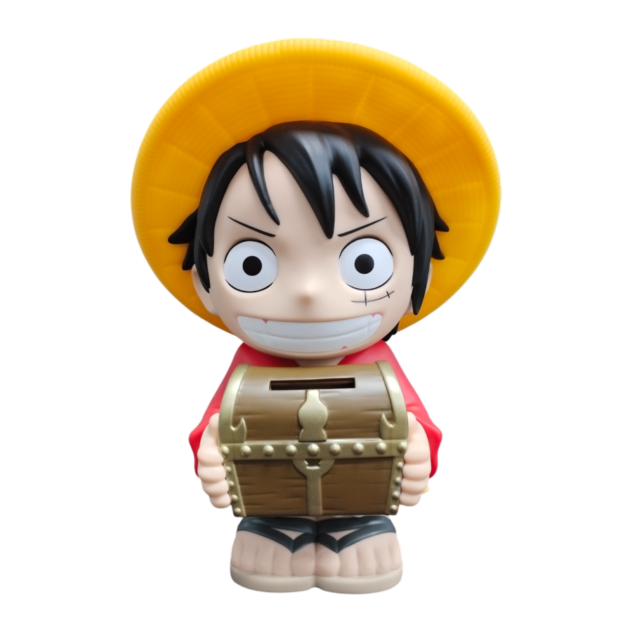 One Piece Luffy Figural PVC Bank