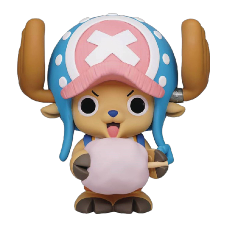 One Piece Chopper Figural PVC Bank