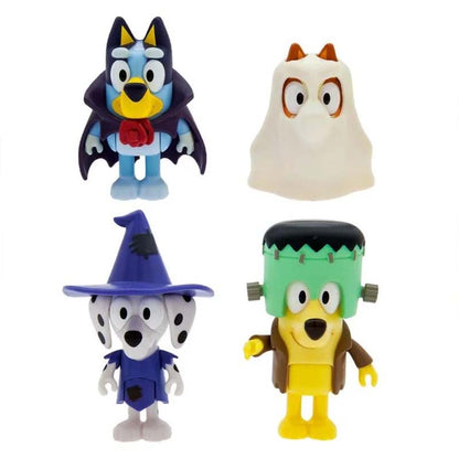 Bluey Halloween Figure 4Pk