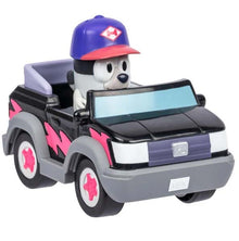 Bluey Basic Vehicle & Figure Pizza Girls Vehicle With Muffin