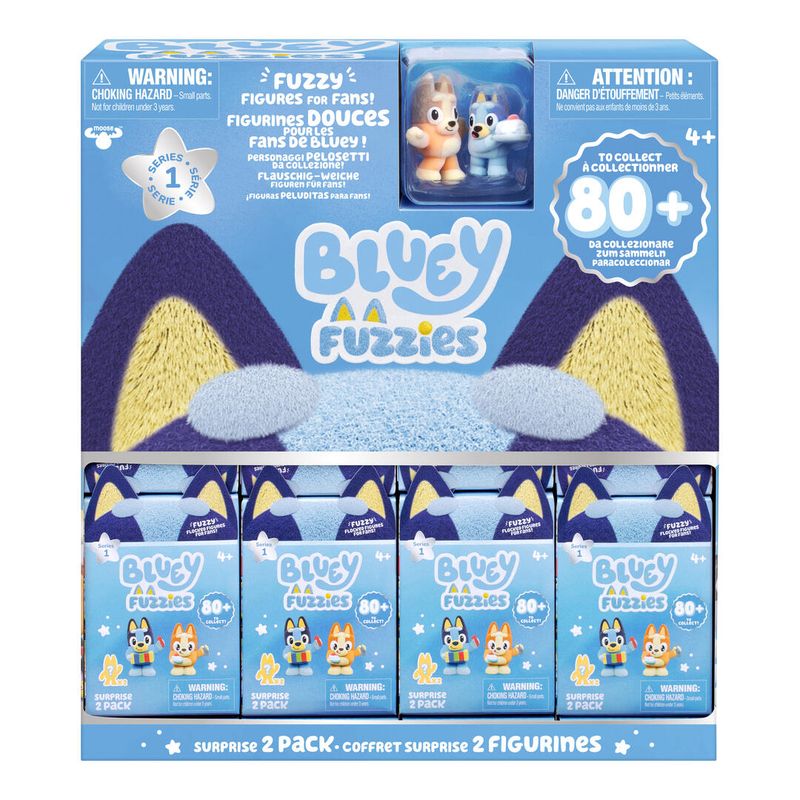 Bluey Fuzzies S1 Collectible 2 Pack