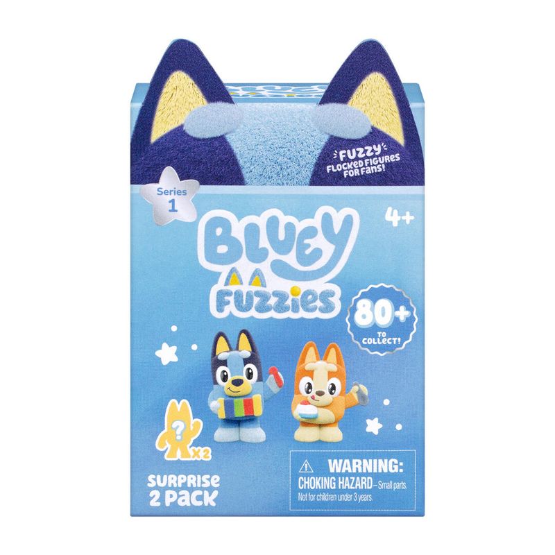 Bluey Fuzzies S1 Collectible 2 Pack