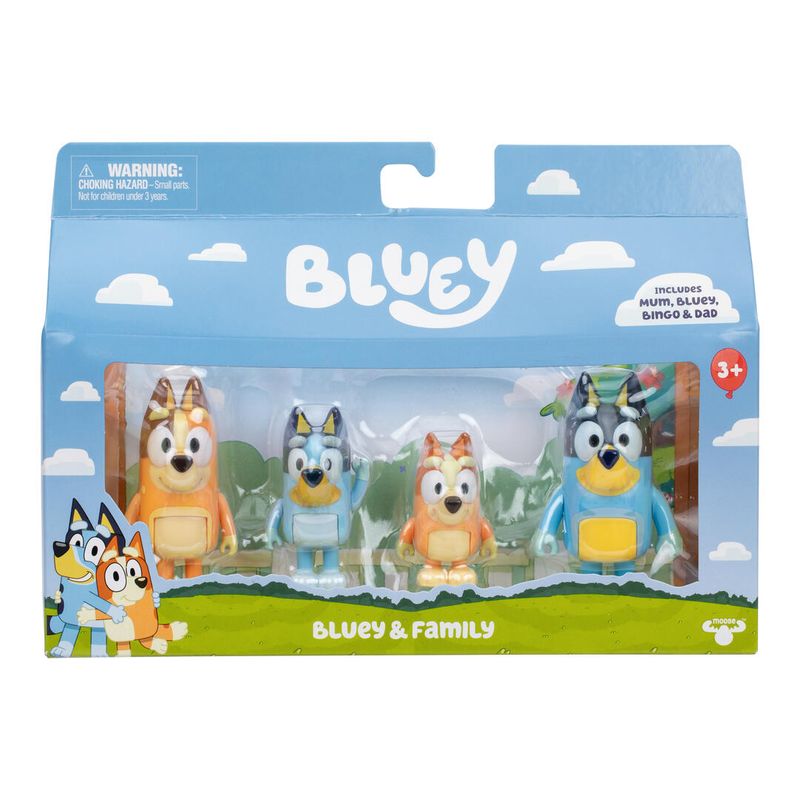 Bluey S15 Figure Bluey And Family