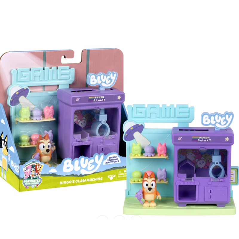 Bluey Mini Playset Bingo's Claw Machine