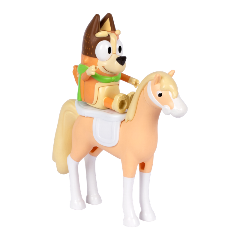 Bluey S2 Basic Vehicle & Figure Dragon Mum And Horse