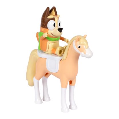 Bluey S2 Basic Vehicle & Figure Dragon Mum And Horse