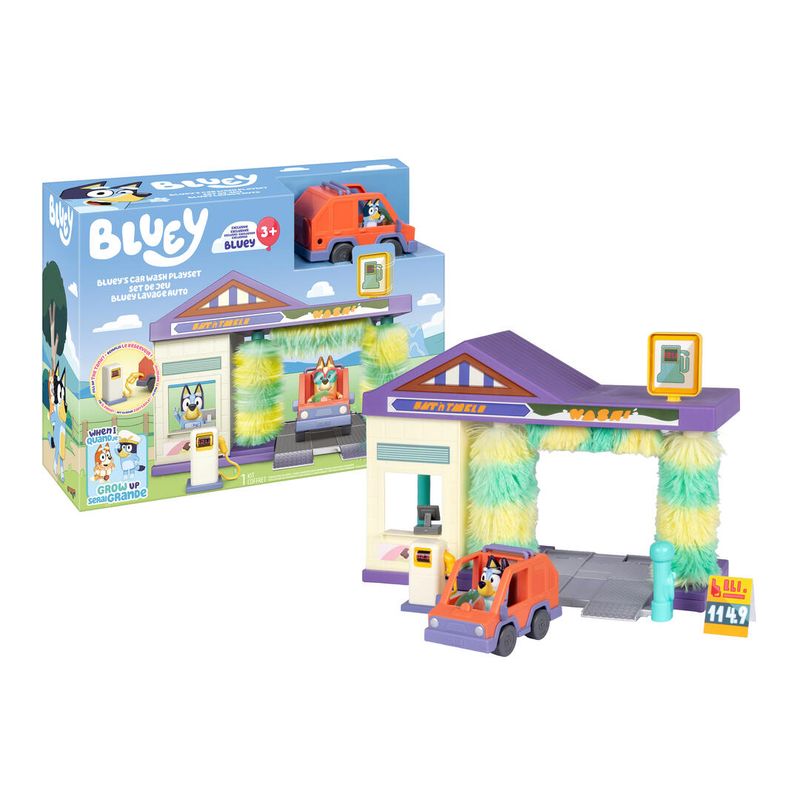 Bluey'S Car Wash Playset