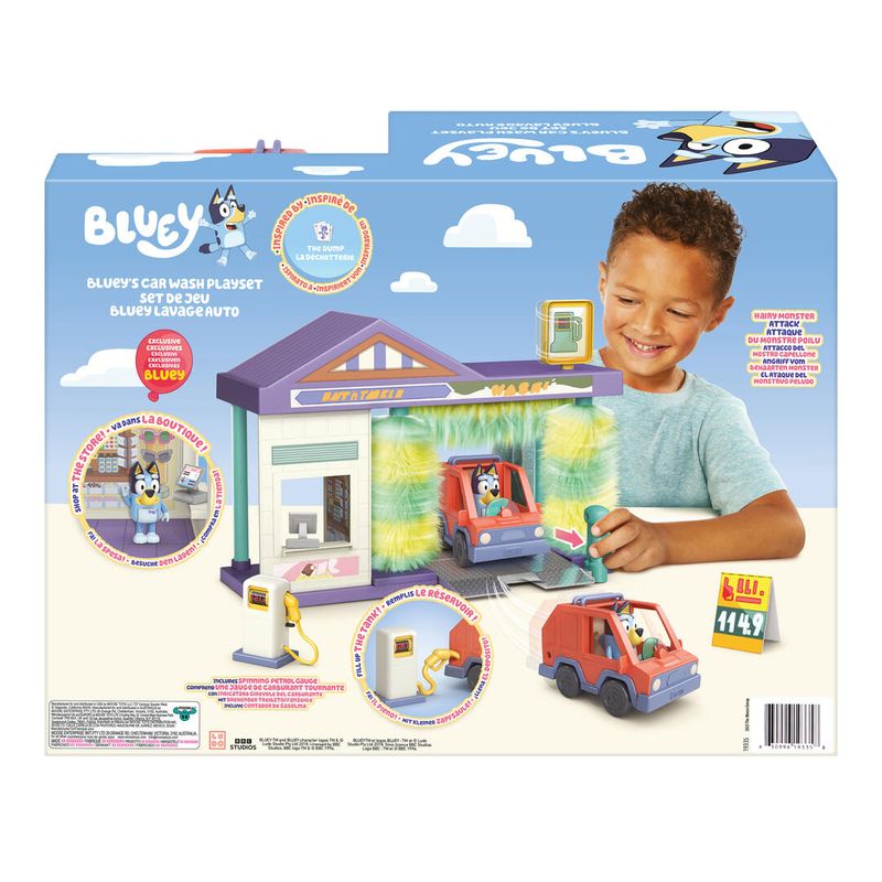 Bluey'S Car Wash Playset