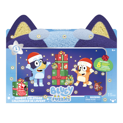 Bluey Fuzzies Advent Calendar