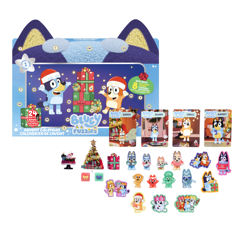 Bluey Fuzzies Advent Calendar
