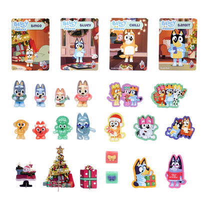 Bluey Fuzzies Advent Calendar