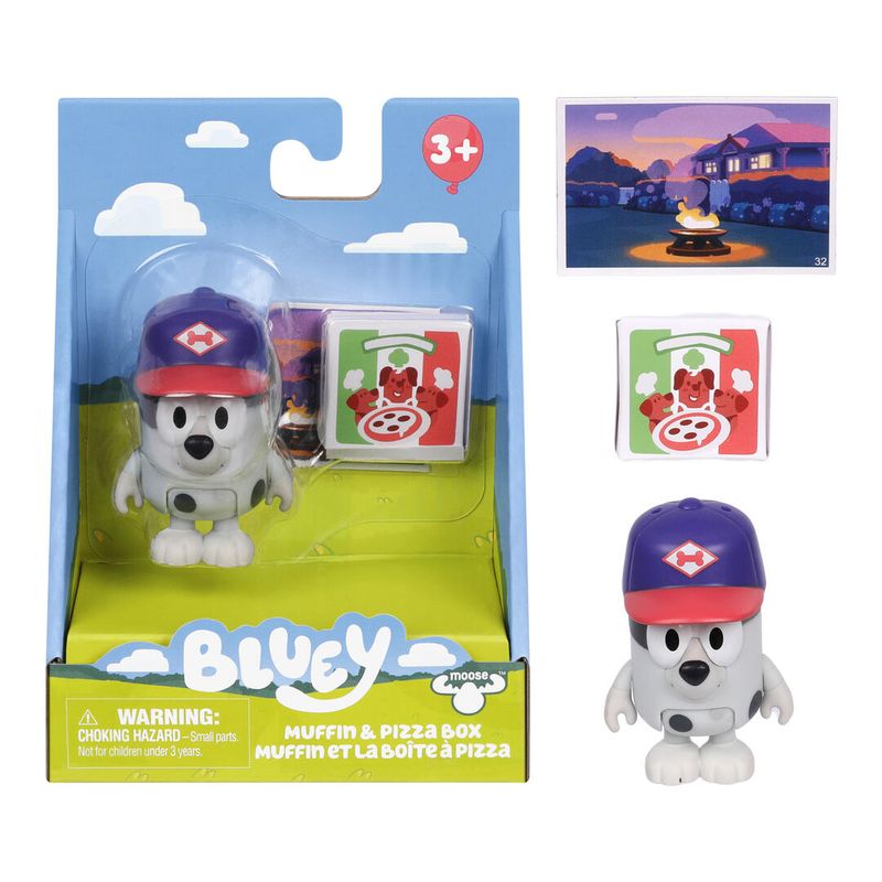 Bluey S15 Story Starter Pack Muffin And Pizza Box