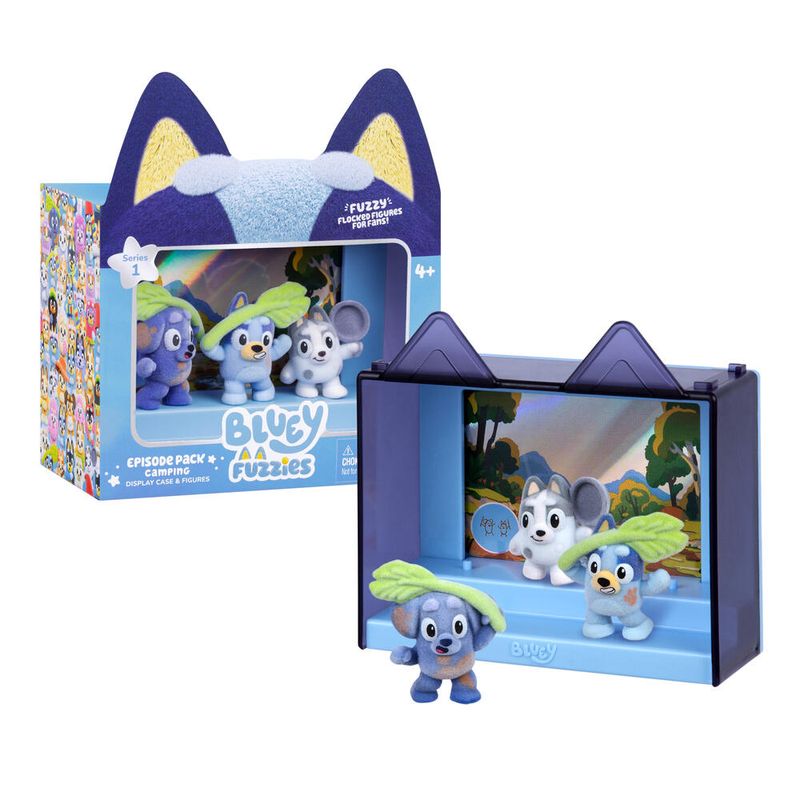 Bluey Fuzzies Collectible Episode - Camping