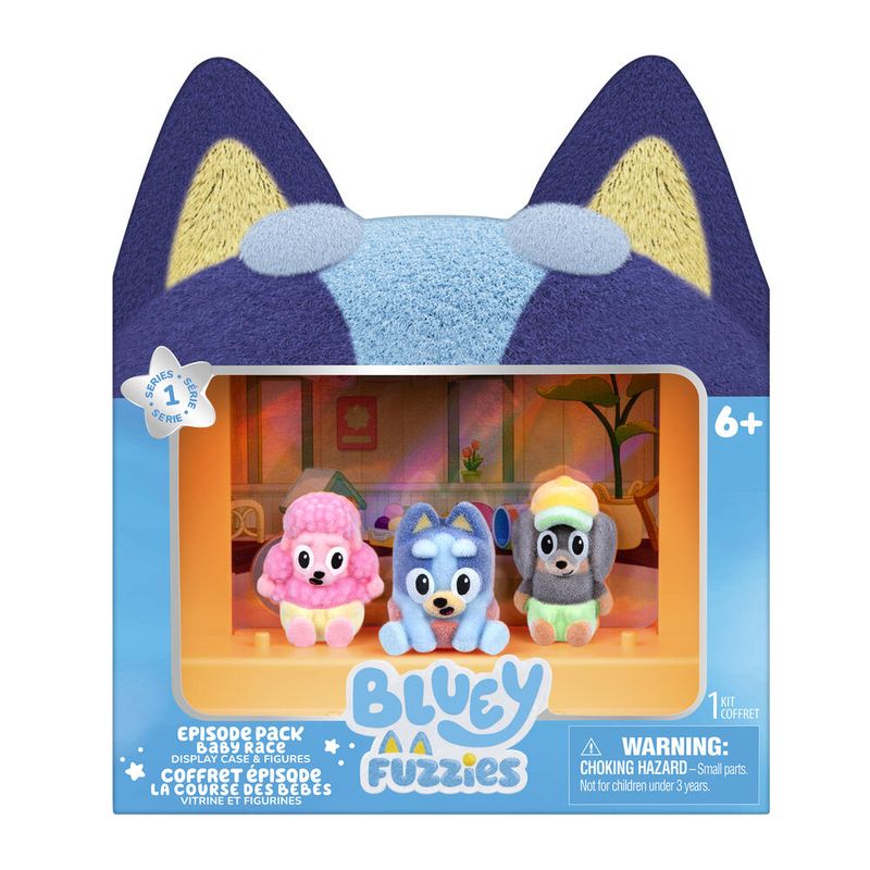 Bluey Fuzzies Collectible Episode - Baby Race