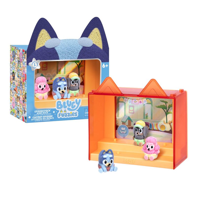 Bluey Fuzzies Collectible Episode - Baby Race