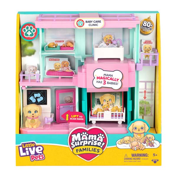 Little Live Pets Mama Surprise Families S1 Baby Care Clinic