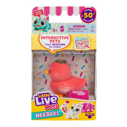 Interactive fun awaits with Dandee Duck from Little Live Pets Lil' Needees.