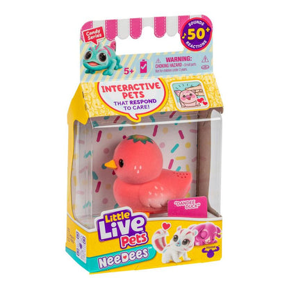 Care for, nurture and play with your adorable Lil' Needees Dandee Duck pet.