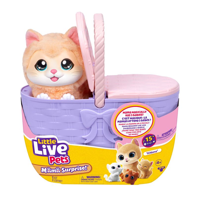 Little Live Pets Mama Surprise Kitty Playset