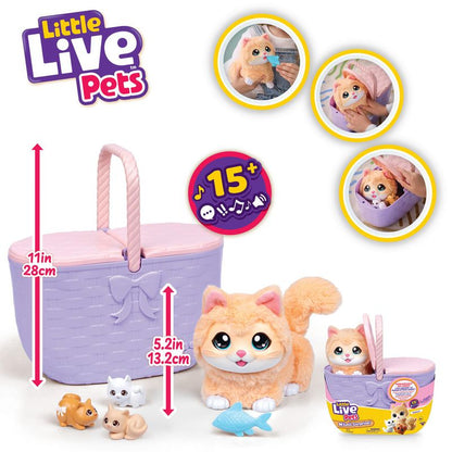 Little Live Pets Mama Surprise Kitty Playset