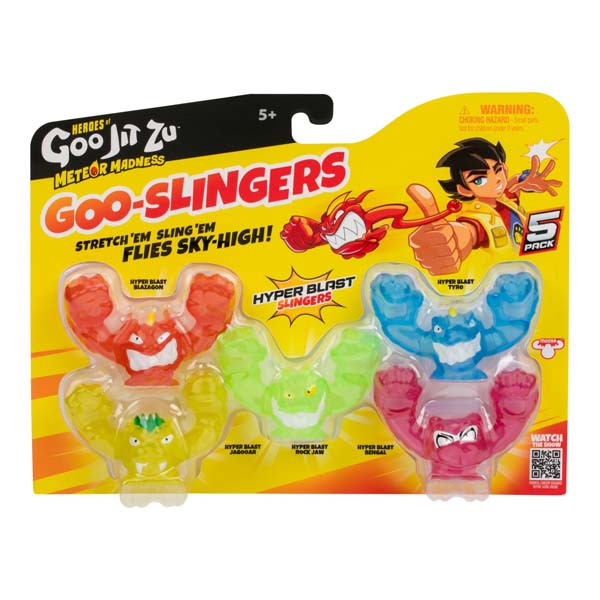 Heroes Of Goo Jit Zu Meteor Madness Goo Slingers Hyper Blast Slingers