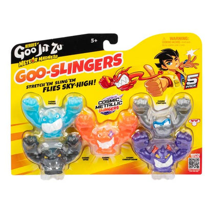 Heroes Of Goo Jit Zu Meteor Madness Goo Slingers Cosmic Metallic Slingers