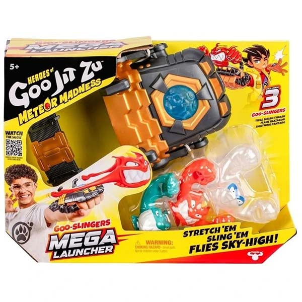 Heroes Of Goo Jit Zu Meteor Madness Goo Slingers Mega Launcher