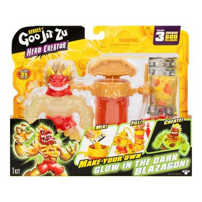 Heroes Of Goo Jit Zu S13 Meteor Madness Goo Extreme Hero Creator Pk Blazagon