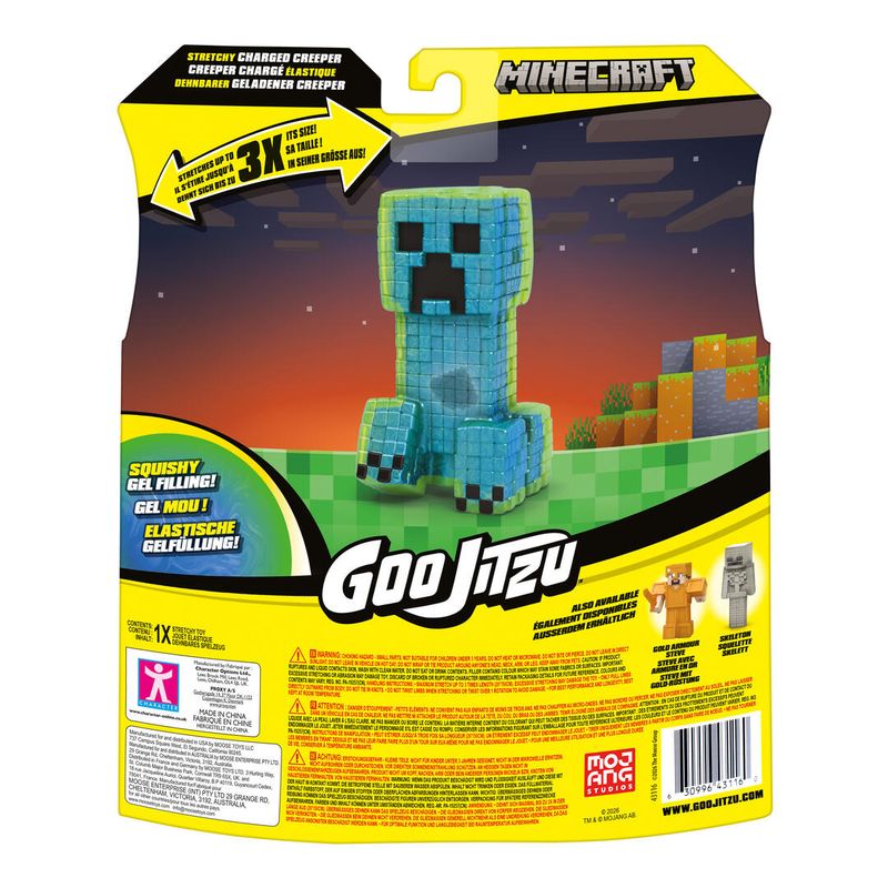 Heroes Of Goo Jit Zu Minecraft S3 Hero Pack Charged Creeper