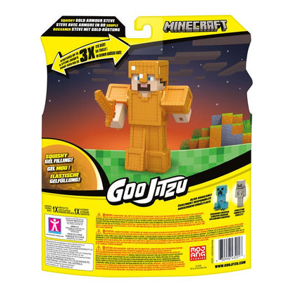 Heroes Of Goo Jit Zu Minecraft S3 Hero Pack Gold Armour Steve