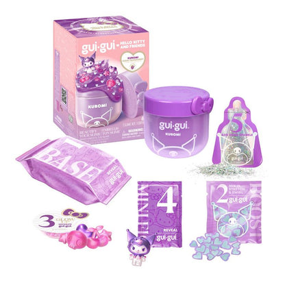 Gui Gui Hello Kitty & Friends Kuromi Clear Slime