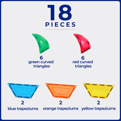 Tile Tek 18 Piece Dome Tiles Set
