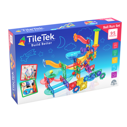 Tile Tek 95 Piece Ball Run Set