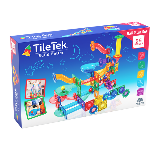 Tile Tek 95 Piece Ball Run Set