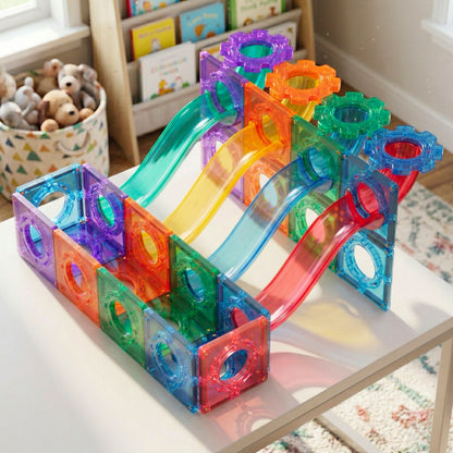 Tile Tek 95 Piece Ball Run Set