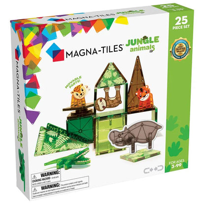 Magna Tiles Jungle Animals - 25 Piece Set