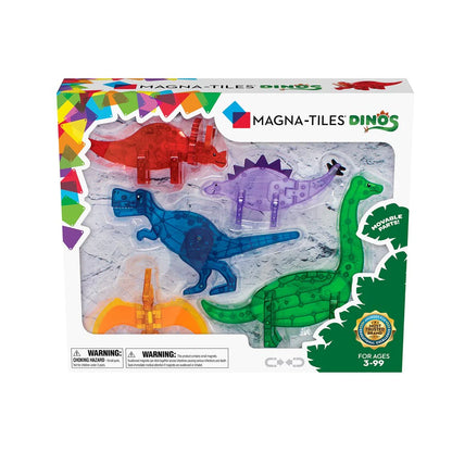 Magna Tiles Dinos - 5 Piece Set