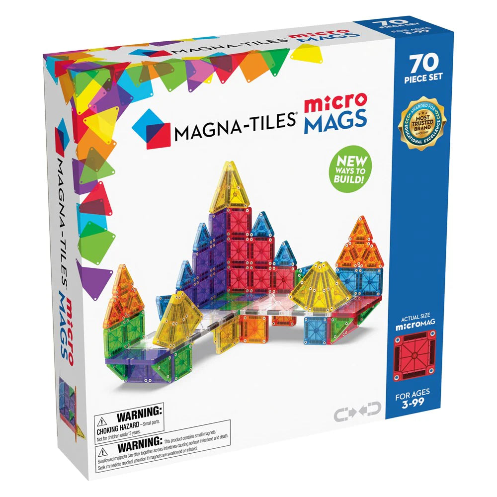 Magna Tiles microMAGS - 70 Piece Set