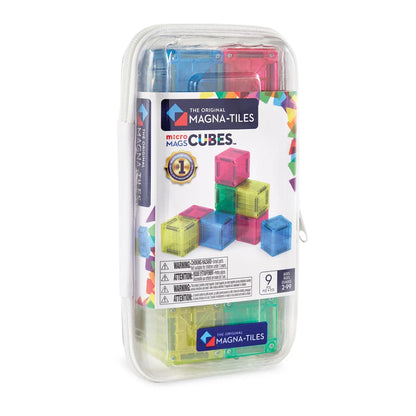 Magna Tiles microMAGS Cubes 9 Piece Magnetic Set