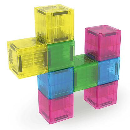 Magna Tiles microMAGS Cubes 9 Piece Magnetic Set