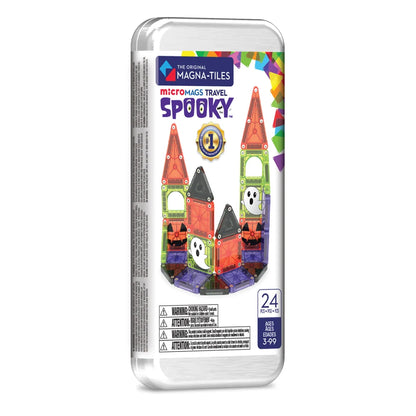 Magna Tiles microMAGS Spooky Travel Set 24 Piece Set