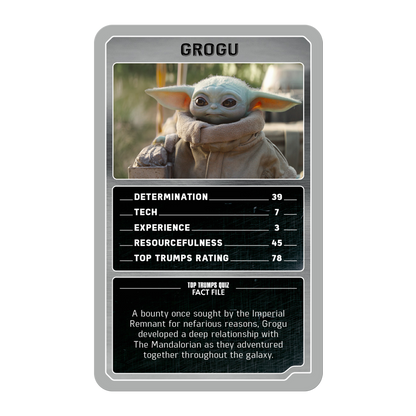 Top Trumps Mandalorian and Grogu Card Game