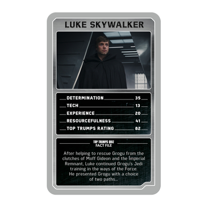 Top Trumps Mandalorian and Grogu Card Game