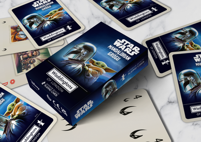 Waddingtons No. 1 Playing Cards Mandalorian and Grogu