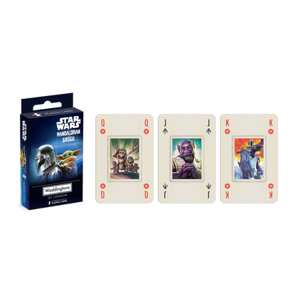 Waddingtons No. 1 Playing Cards Mandalorian and Grogu