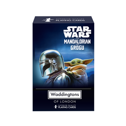 Waddingtons No. 1 Playing Cards Mandalorian and Grogu