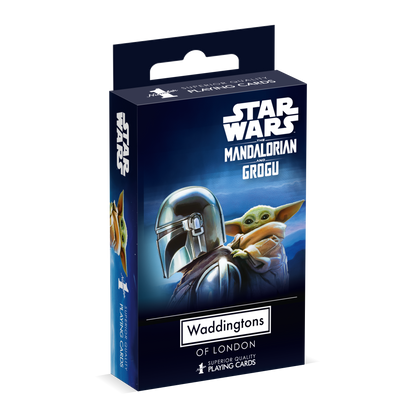 Waddingtons No. 1 Playing Cards Mandalorian and Grogu