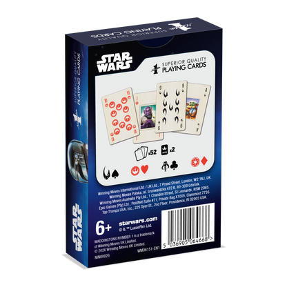 Waddingtons No. 1 Playing Cards Mandalorian and Grogu