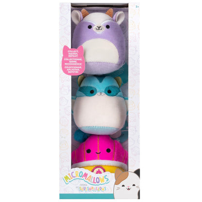 Squishmallows Micromallows 2.5in 3 Pack Tia Louden Mariska